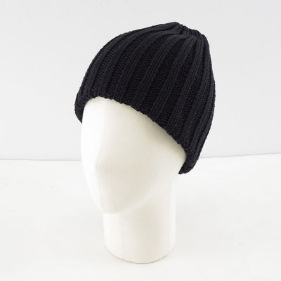 【KIJIMA TAKAYUKI/キジマタカユキ】<br>RECYCLED COTTON BEANIE <br>KN-242903