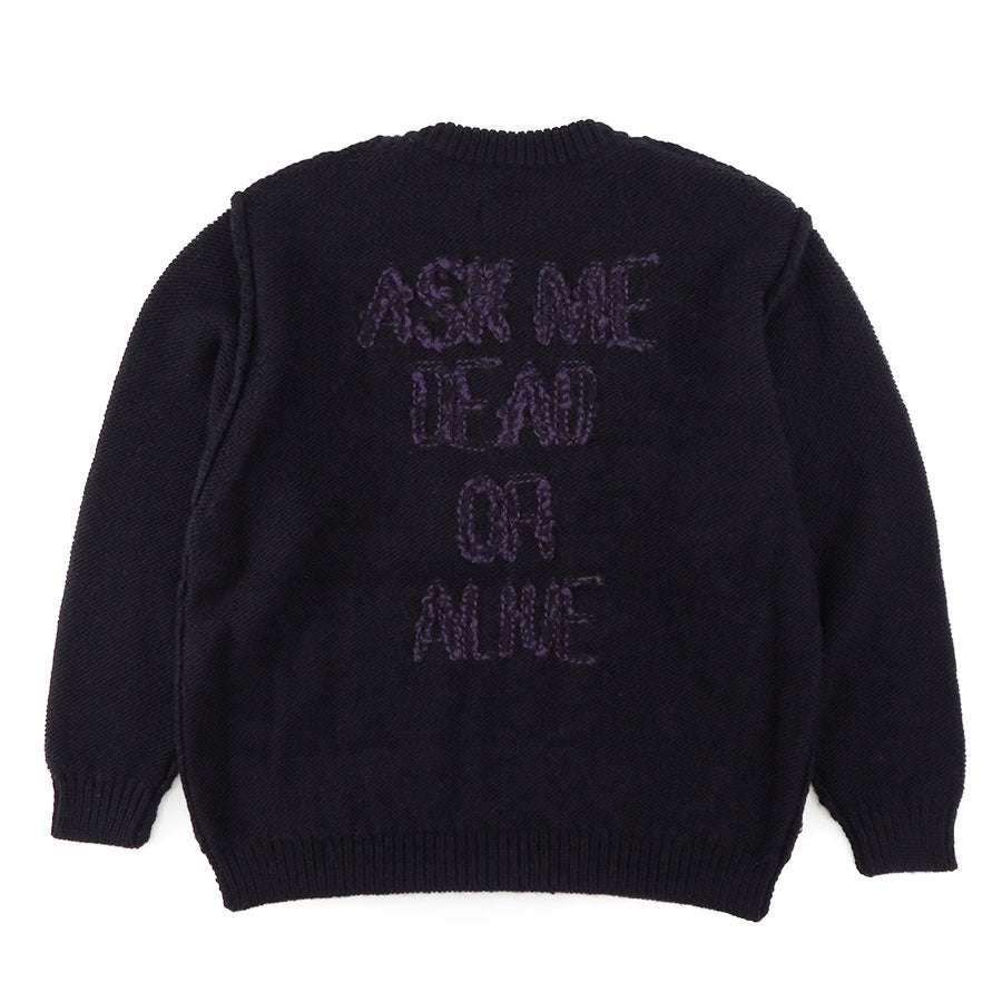 【doublet/ダブレット】<br>ACTING ZOMBIE KNITWEAR <br/>24AW60KN155