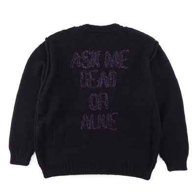 【doublet/ダブレット】<br>ACTING ZOMBIE KNITWEAR <br/>24AW60KN155