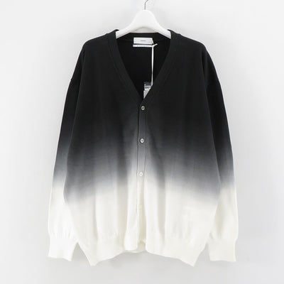 【Graphpaper/グラフペーパー】<br>Piece Dyed High Gauge Knit Oversized Cardigan <br>GU241-80252C