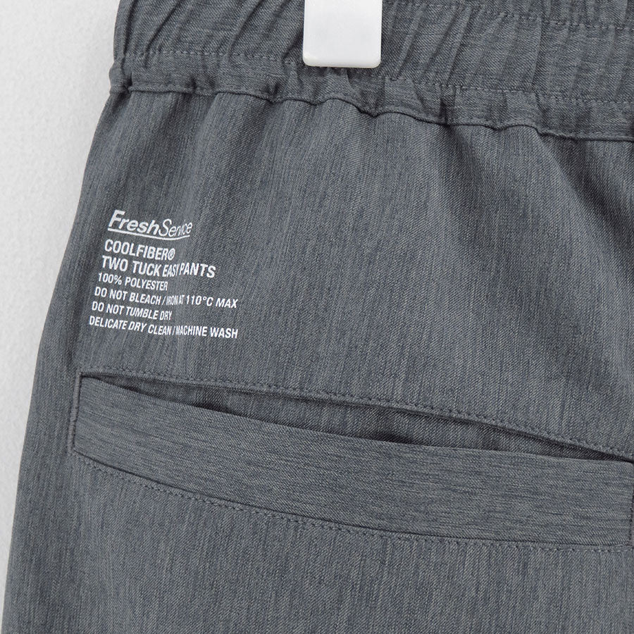 【FreshService/フレッシュサービス】<br>COOLFIBER TWO TUCK EASY PANTS <br>FSC251-40129