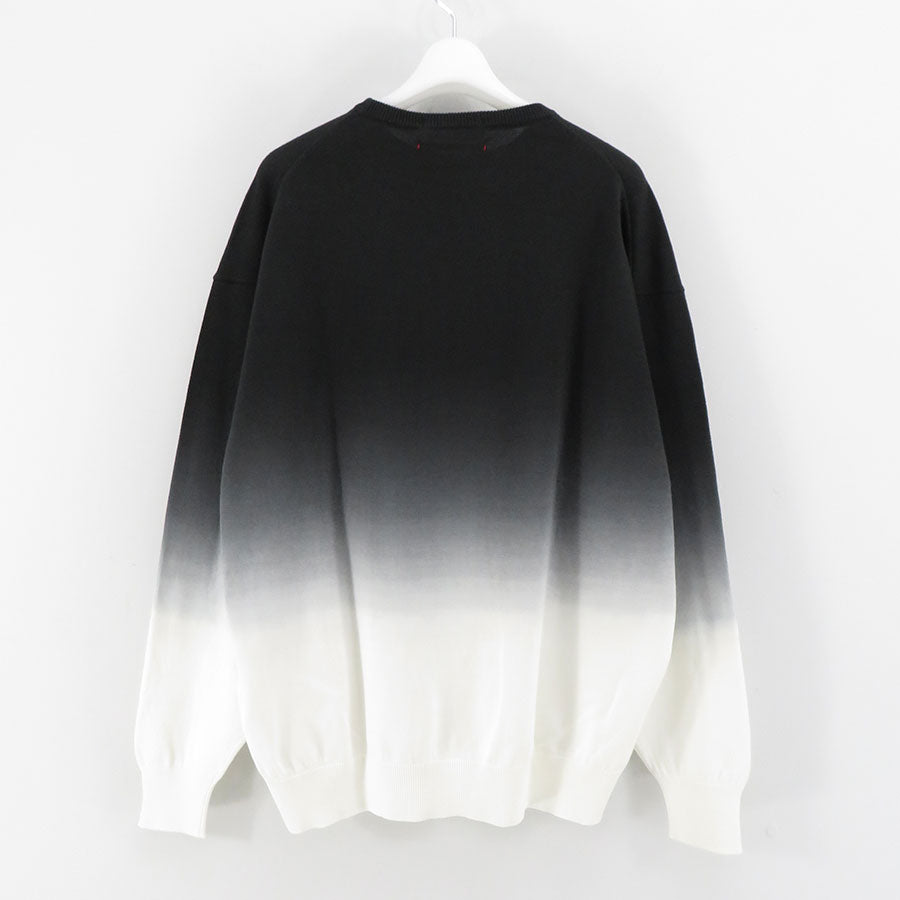 【Graphpaper/グラフペーパー】<br>Piece Dyed High Gauge Knit Oversized Crew Neck <br>GU241-80251C