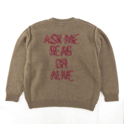 【doublet/ダブレット】<br>ACTING ZOMBIE KNITWEAR <br/>24AW60KN155