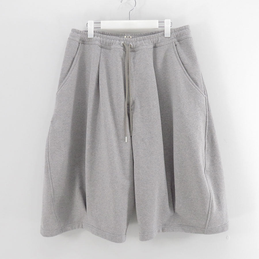 KHOKI/コッキ】Pleated Balloon Sweat Shorts 26ss-p-06の通販