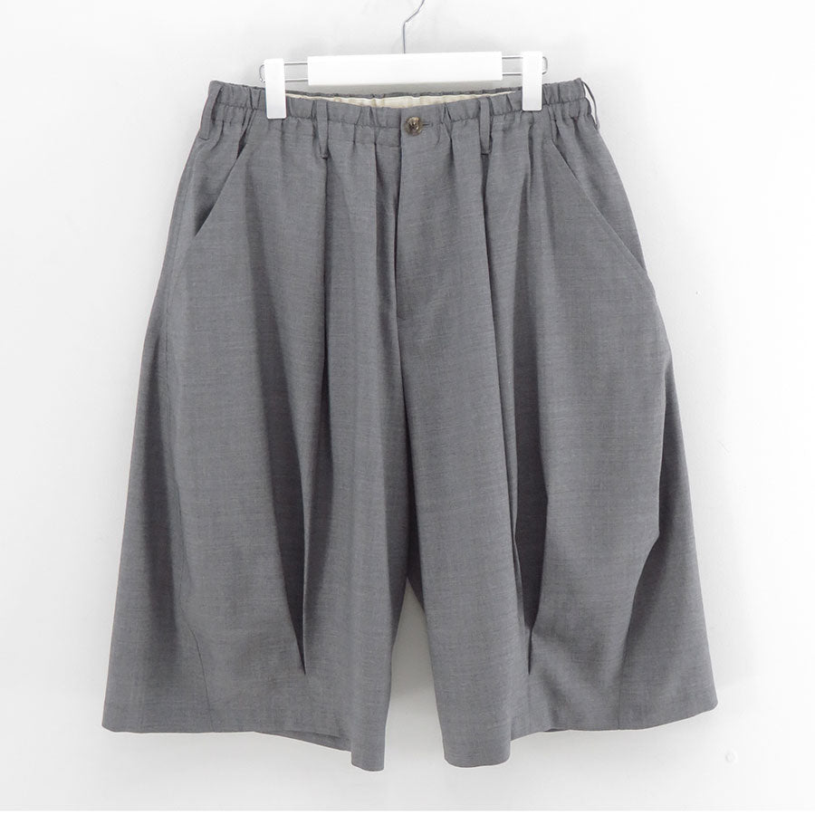 KHOKI/コッキ】Pleated Balloon Dress Shorts 26ss-p-14の通販