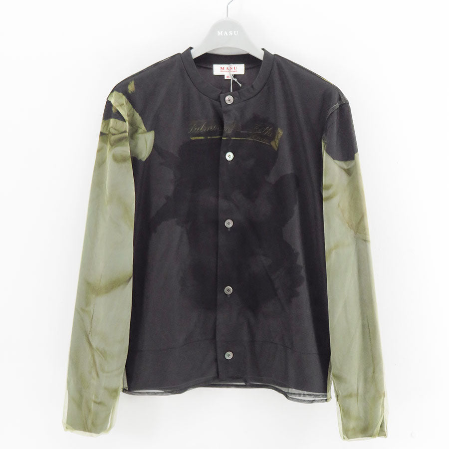 masu カーディガン 値段交渉可　新品 ブルゾン アウター M A S U/エムエーエスユー】BLURRED ANGEL CARDIGAN M26U6CS007の通販