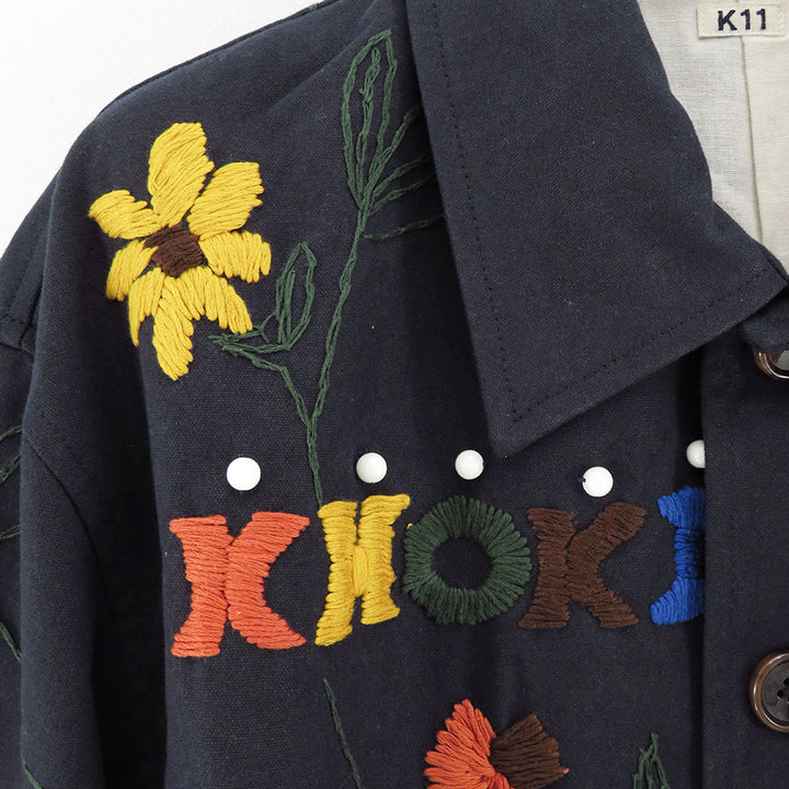 KHOKI/コッキ】Hand embroidery jacket 24fw-jk-02の通販 「ONENESS ONLINE STORE」