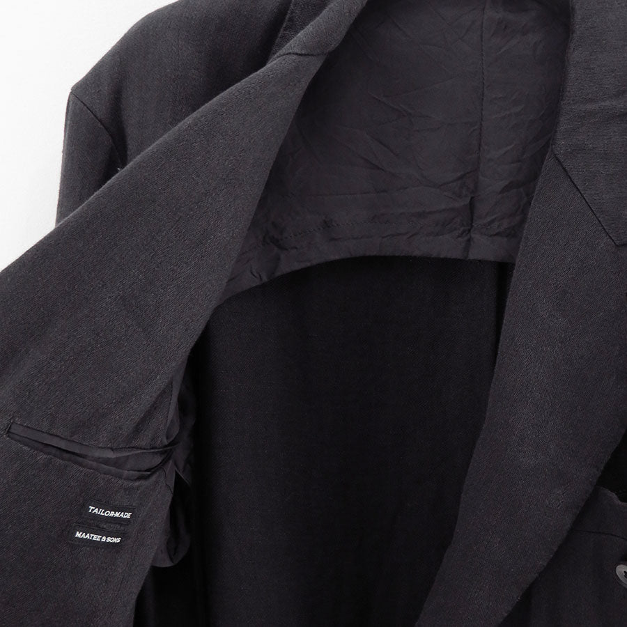 【MAATEE&SONS/マーティーアンドサンズ】<br>UNCON WASHED JK <br>MT5103-0002A