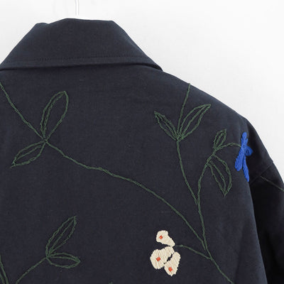 【KHOKI/コッキ】<br>Hand embroidery jacket <br>24fw-jk-02