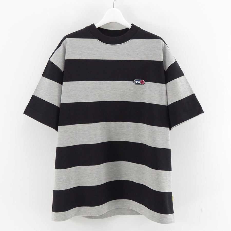【FARAH/ファーラー】<br>Wide Striped S/S Tee <br>FR0501-M3002
