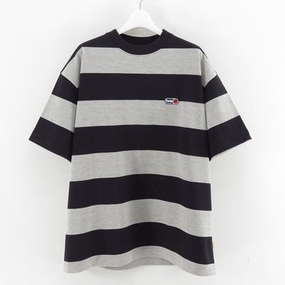 【FARAH/ファーラー】<br>Wide Striped S/S Tee <br>FR0501-M3002