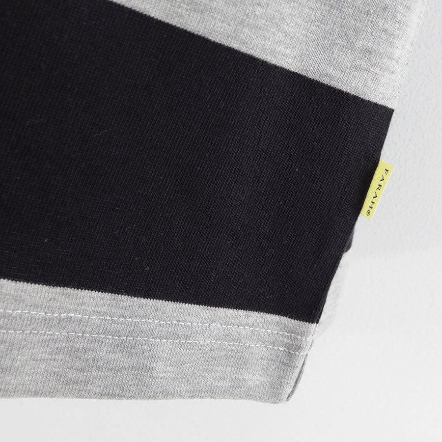 【FARAH/ファーラー】<br>Wide Striped S/S Tee <br>FR0501-M3002