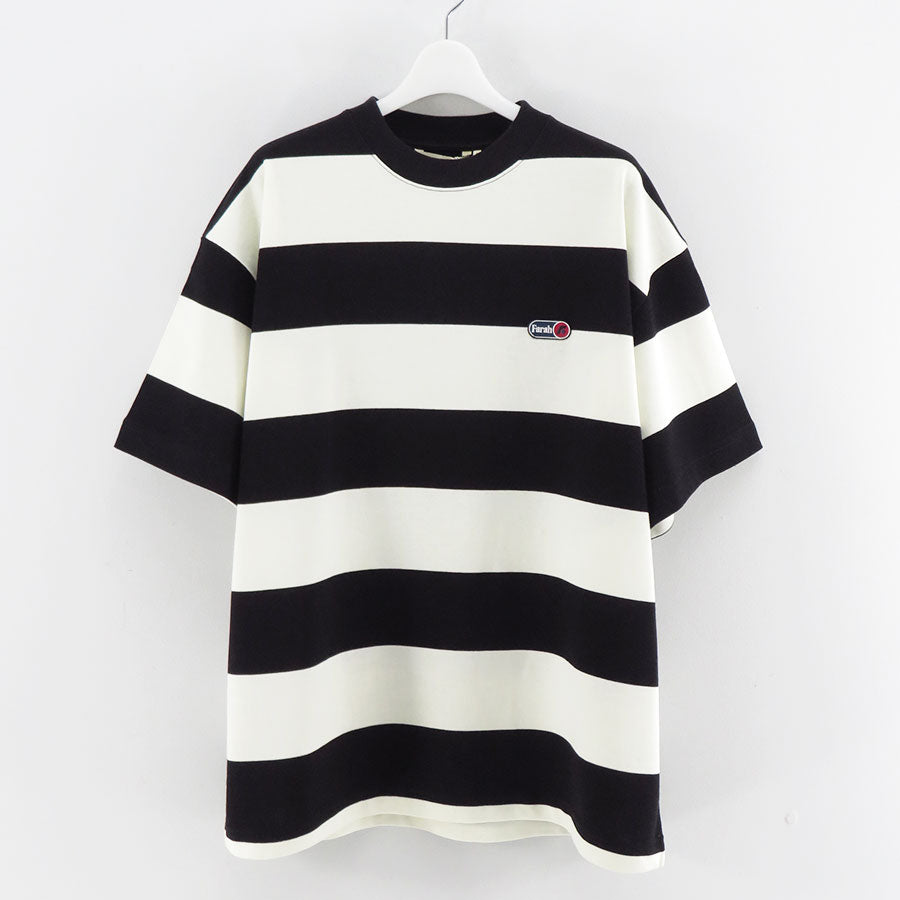 【FARAH/ファーラー】<br>Wide Striped S/S Tee <br>FR0501-M3002