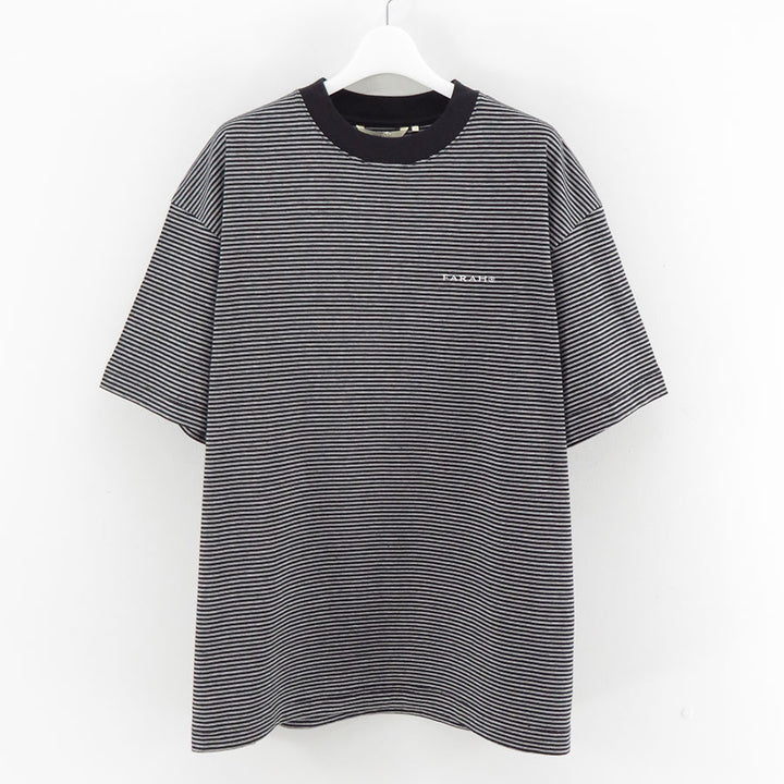 トップス FARAH / Multi Striped L/S Tee (Black) FARAH / Multi Striped L/S Tee (Black) | twelve