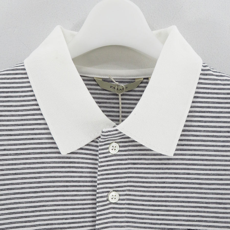 【FARAH/ファーラー】<br>Multi Striped Polo Collar S/S Tee <br>FR0501-M3005