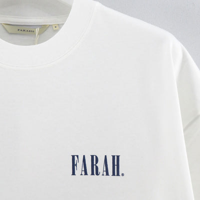 【FARAH/ファーラー】<br>Printed Graphic S/S Tee “Classic Logo” <br>FR0501-M3006