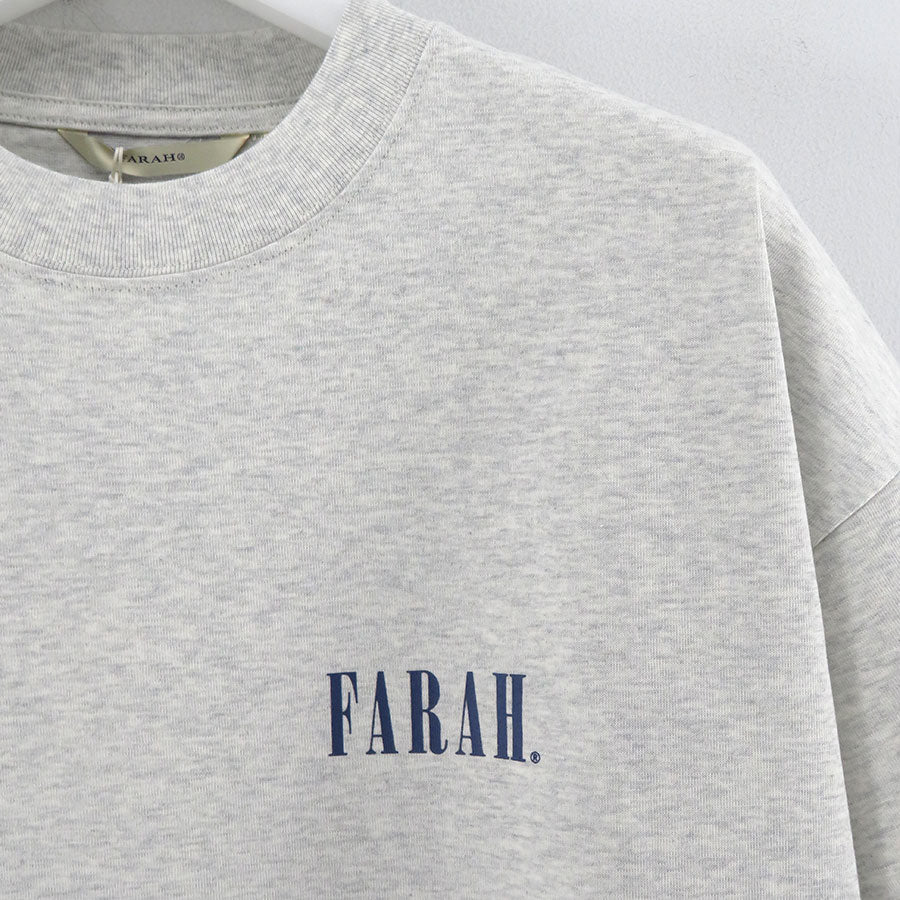 【FARAH/ファーラー】<br>Printed Graphic S/S Tee “Classic Logo” <br>FR0501-M3006