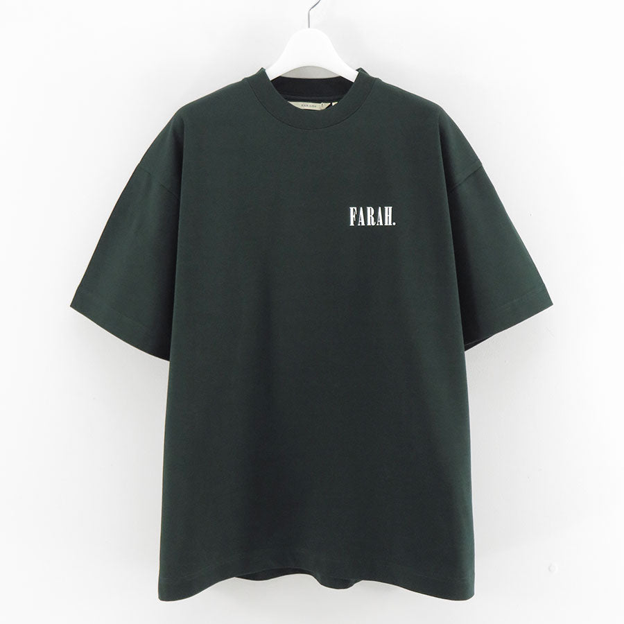 【FARAH/ファーラー】<br>Printed Graphic S/S Tee “Classic Logo” <br>FR0501-M3006