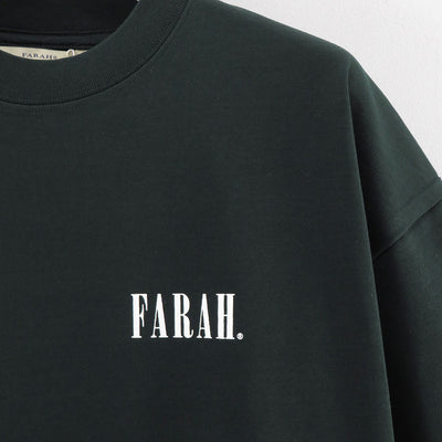 【FARAH/ファーラー】<br>Printed Graphic S/S Tee “Classic Logo” <br>FR0501-M3006