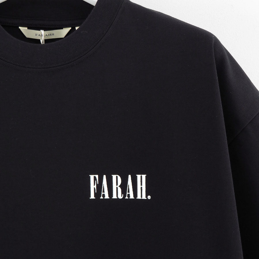 【FARAH/ファーラー】<br>Printed Graphic S/S Tee “Classic Logo” <br>FR0501-M3006