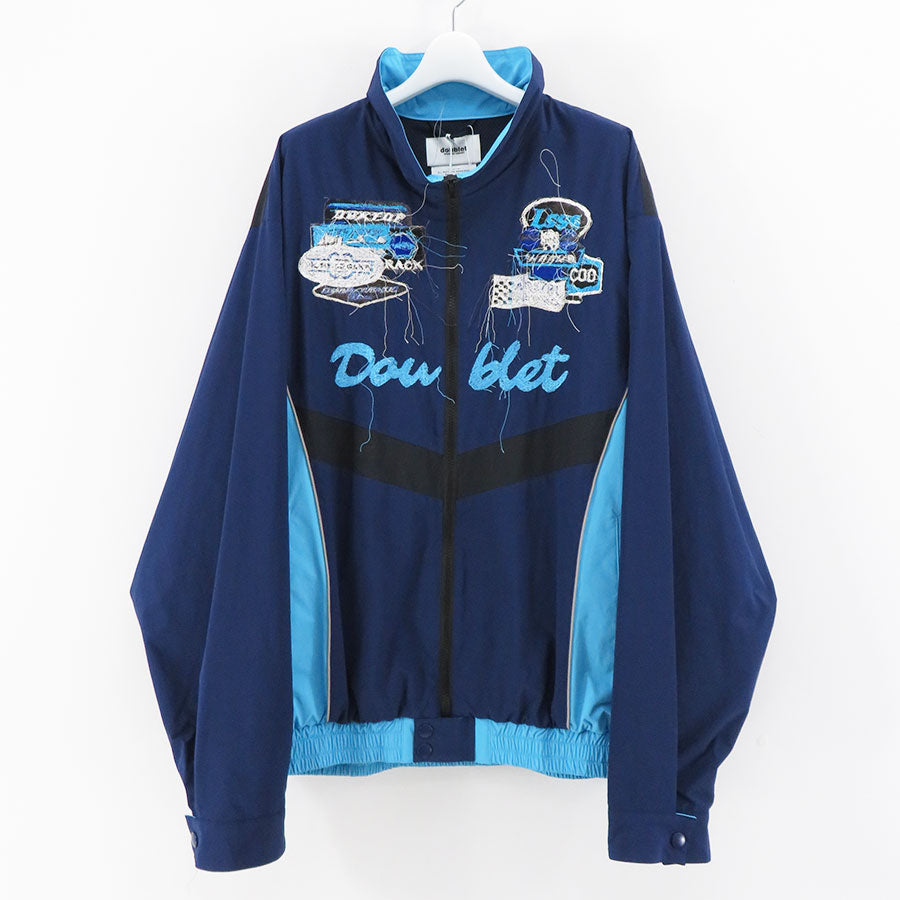 【doublet/ダブレット】, A.I. PATCHES EMBRIDERY TRACK JACKET , 24SS06BL183