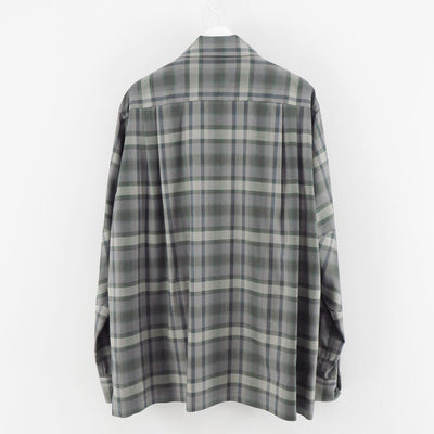 【Unlikely/アンライクリー】<br>Unlikely 2P Sports Open L/S Shirts Wool Plaids <br>U24F-11-0005