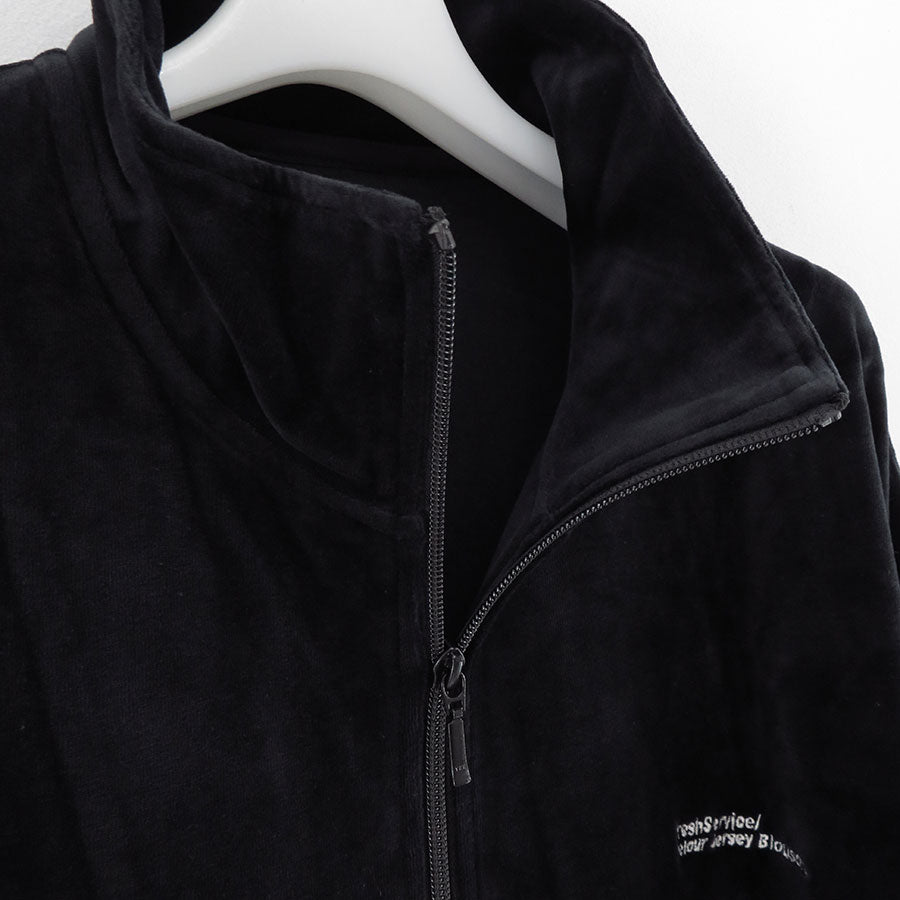 SALE 30%OFF ! <br/>【FreshService/フレッシュサービス】<br>VELOUR JERSEY BLOUSON <br>FSC243-30143