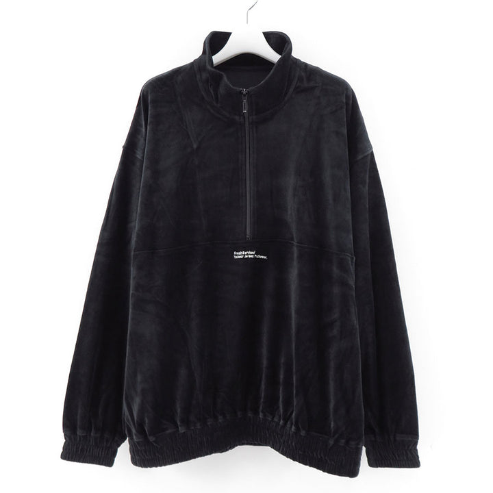 FreshService VELOUR JERSEY PULLOVER ブラック VELOUR JERSEY PULLOVER | FreshService(フレッシュサービス