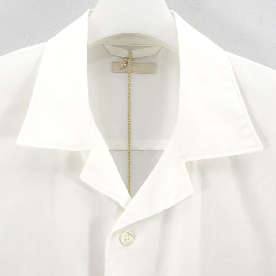【ULTERIOR/アルテリア】<br>SILKY SOFT TWILL O/C SHIRT <br>ULSH59-KA198