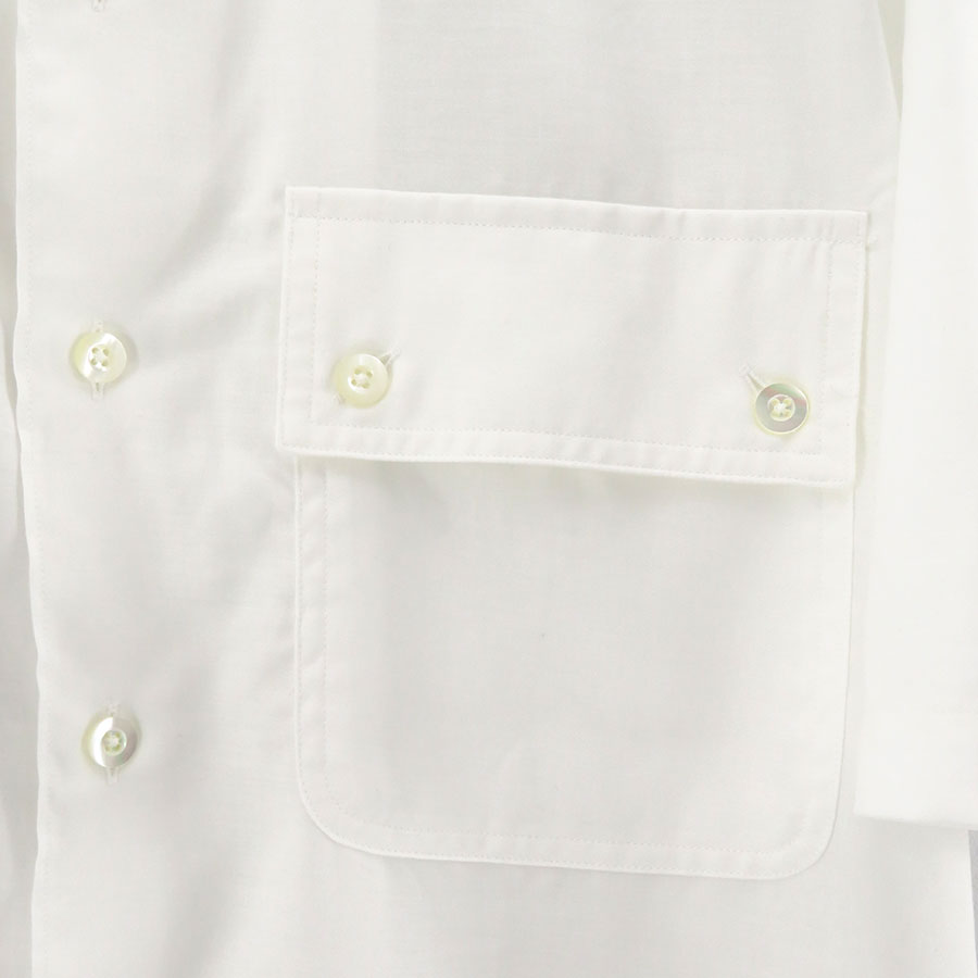 【ULTERIOR/アルテリア】<br>SILKY SOFT TWILL O/C SHIRT <br>ULSH59-KA198
