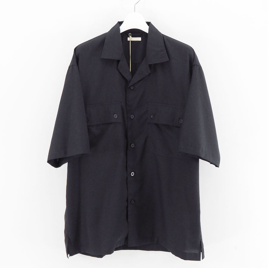 【ULTERIOR/アルテリア】<br>SILKY SOFT TWILL O/C SHIRT <br>ULSH59-KA198