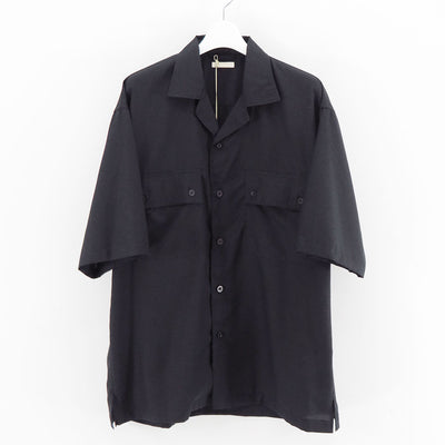 【ULTERIOR/アルテリア】<br>SILKY SOFT TWILL O/C SHIRT <br>ULSH59-KA198