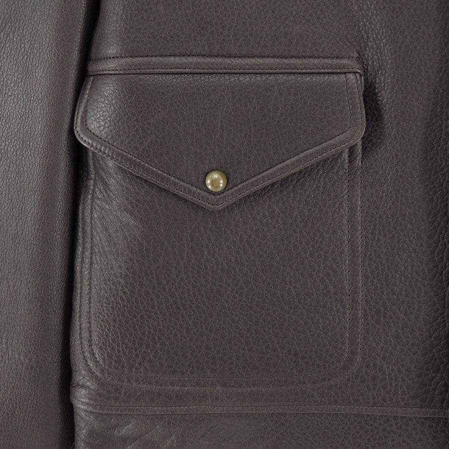 A.PRESSE/アプレッセ】Leather A-1 Flight Jacket 26SAP-01-48の通販