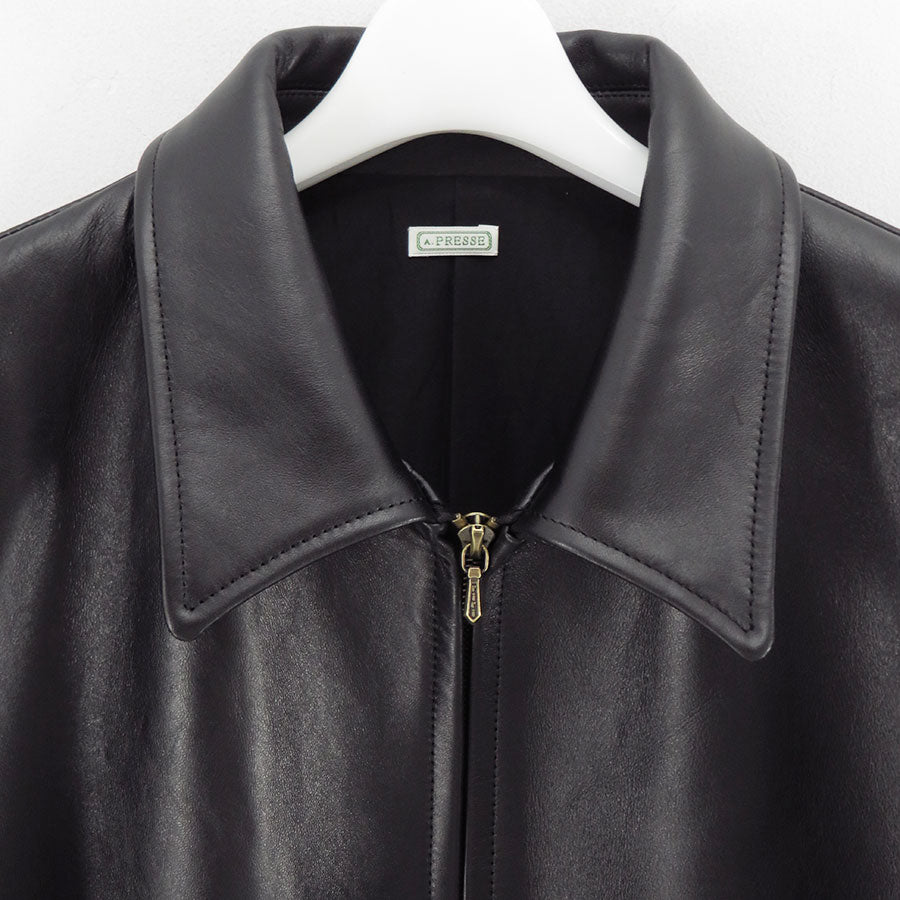 A.PRESSE アプレッセ Leather Sports Jacket レザー A.PRESSE (アプレッセ) Leather Sports Jacket / レザースポーツ