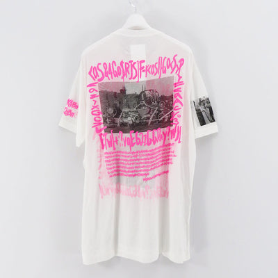 【doublet/ダブレット】<br>SEE-THROUGH PRINT T-SHIRT <br/>24SS36CS318