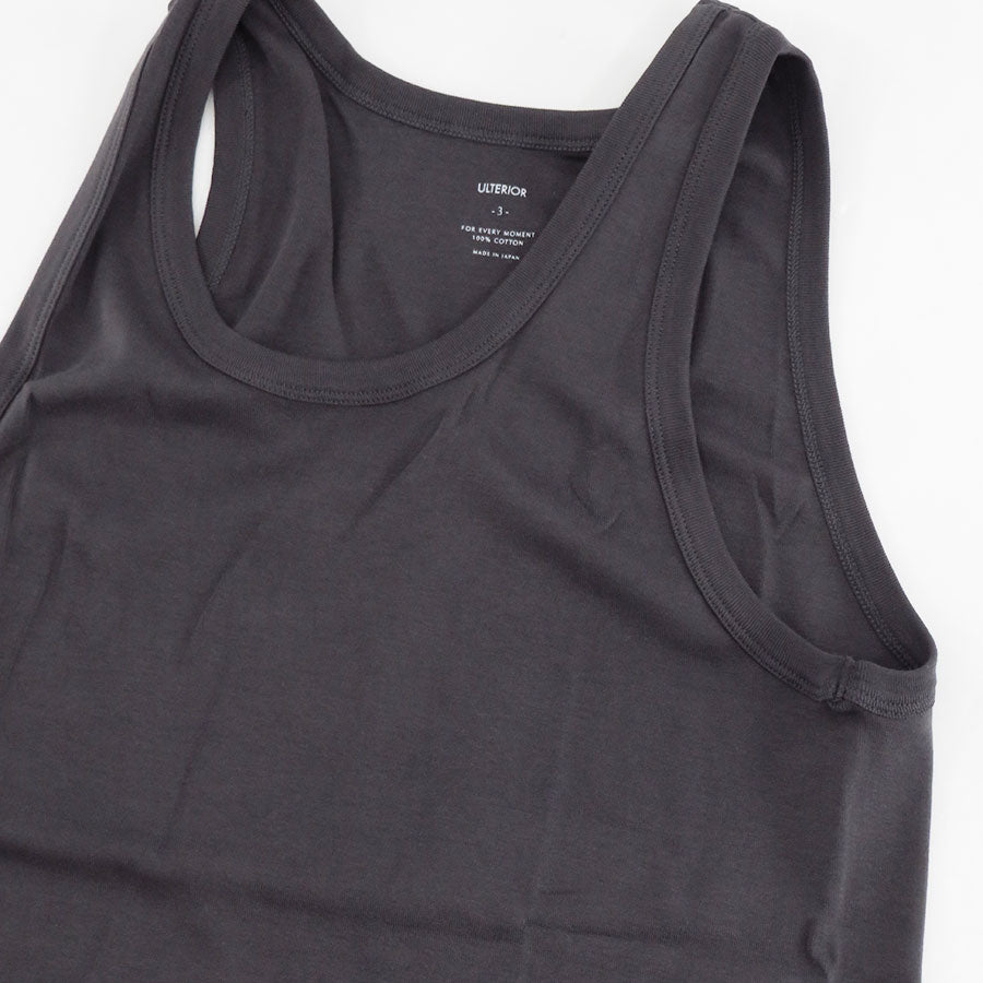 【ULTERIOR/アルテリア】<br>TUBULAR TANK TOP <br>EUCS86-KA186