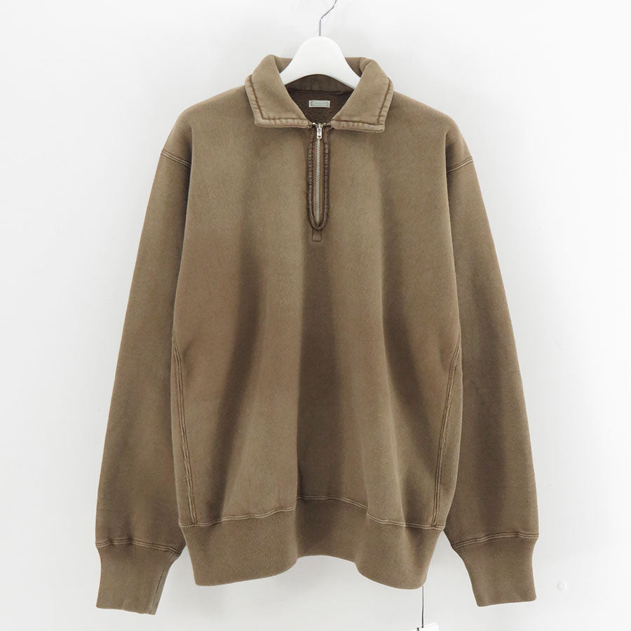 A.PRESSE/アプレッセ】Vintage Half Zip Sweatshirt 26SAP-05-12の通販