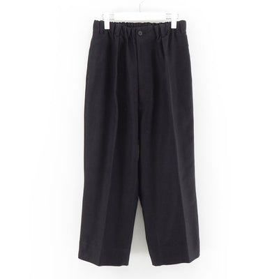 【nonnotte/ノノット】<br>Draping Elastic Intuck Wide Trousers <br>N-24A-070