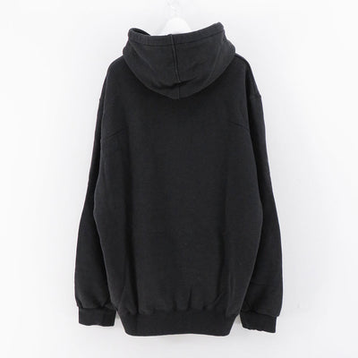 【doublet/ダブレット】<br>ANDROID PRINT HOODIE (BLACK) <br/>24SS28CS309