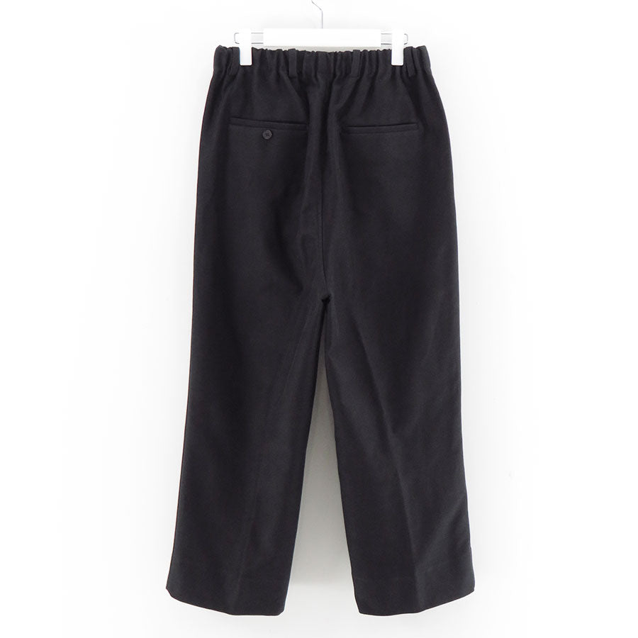 nonnotte】DRAPING ELASTIC WIDE TROUSERS