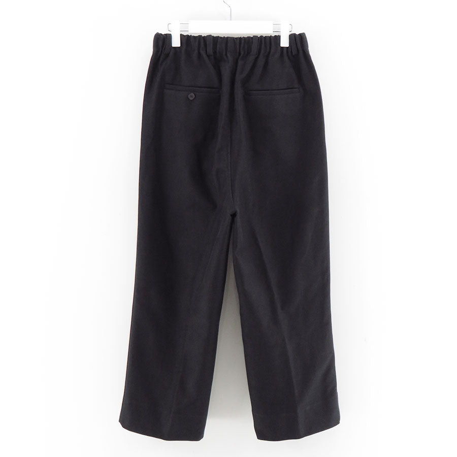 【nonnotte/ノノット】<br>Draping Elastic Intuck Wide Trousers <br>N-24A-070