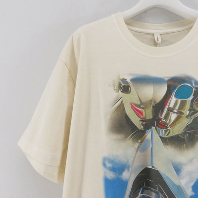 【doublet/ダブレット】<br>ANDROID PRINT T-SHIRT (WHITE) <br/>24SS29CS310