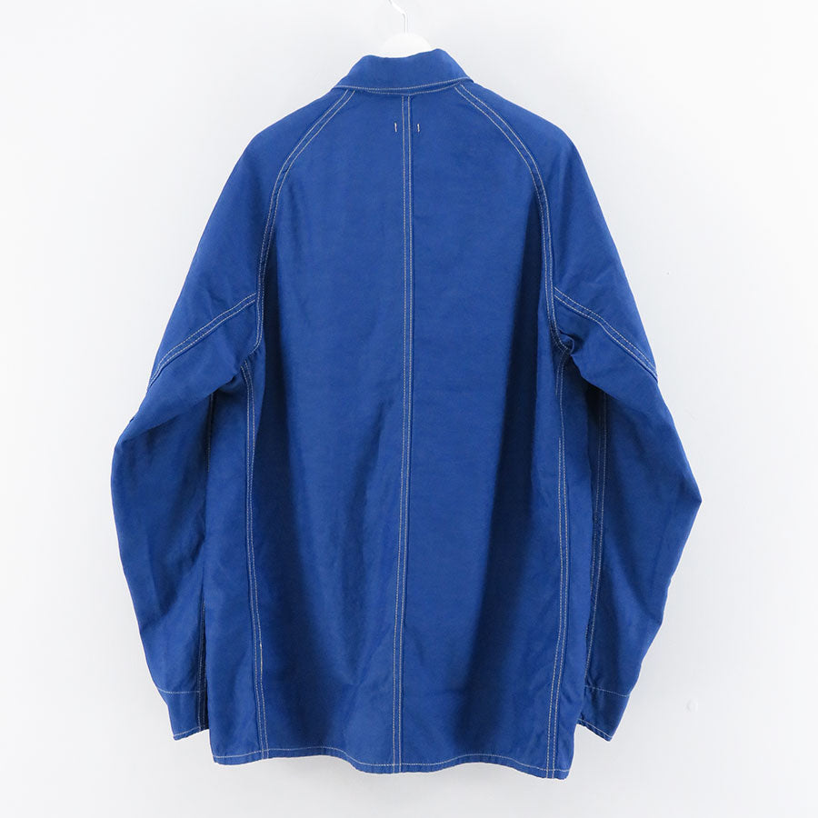 【A.PRESSE/アプレッセ】<br>Over Dyeing Coverall Jacket <br>23SAP-01-02M