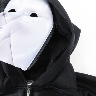 【doublet/ダブレット】<br>TRANSPARENTANDROID TRIM HOODIE <br/>24SS25CS305