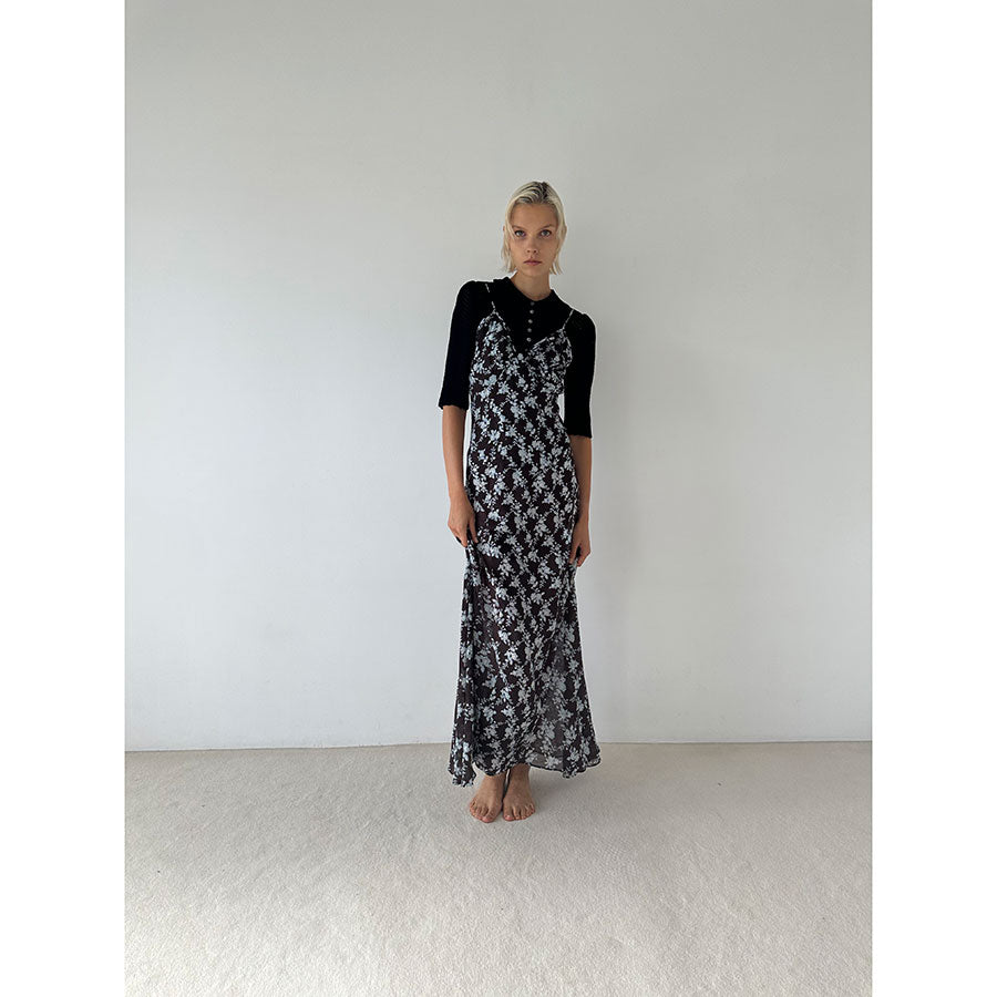 FETICO/フェティコ】SHEER COMBINED SLIP DRESS FTC252-0804の通販 