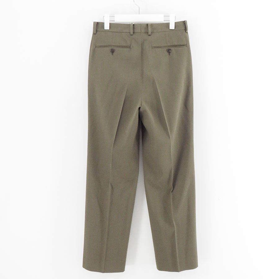 AURALEE/オーラリー】LIGHT WOOL MAX GABARDINE TWO-TUCK SLACKS