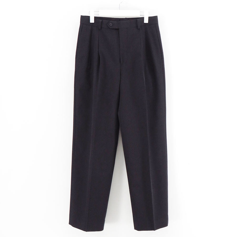 AURALEE/オーラリー】LIGHT WOOL MAX GABARDINE TWO-TUCK SLACKS