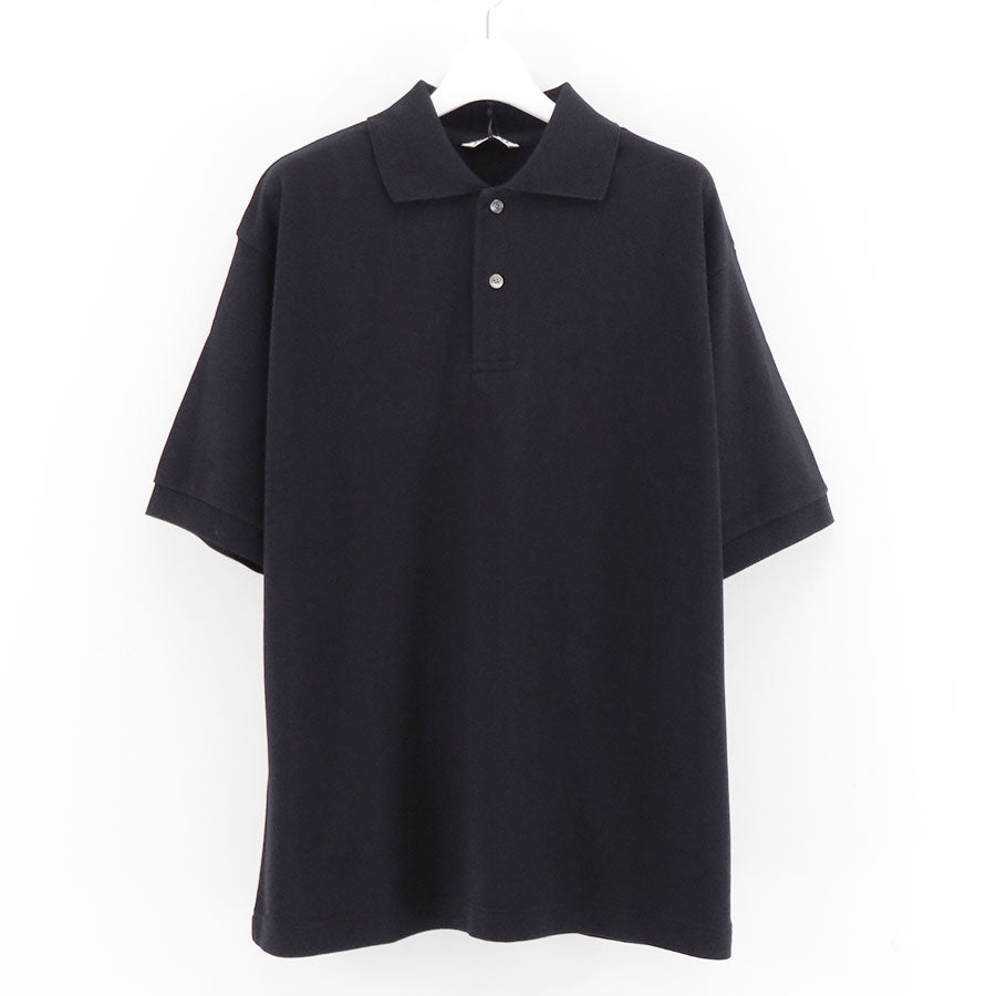 AURALEE/オーラリー】PIMA COTTON HEAVY PIQUE POLO A25SP01SKの