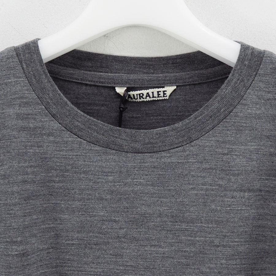 AURALEE/オーラリー】SUPER SOFT WOOL JERSEY TEE A25ST01UTの