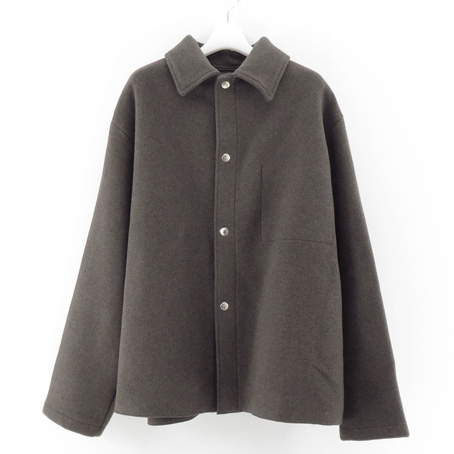 【A.PRESSE/アプレッセ】<br>Cashmere Blend Work Jacket <br>24AAP-01-27H